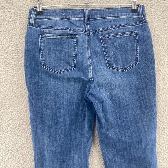 Chicos Jeans Womens 2 US 12 Blue So Slimming Girlfriend Ankle Medium Wash Denim - Picture 4 of 11